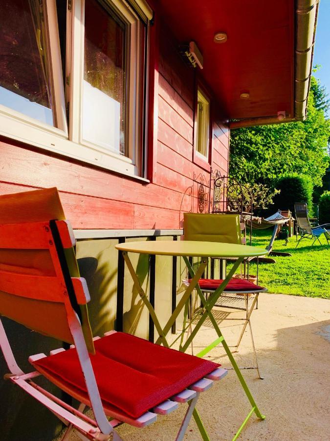 Le Cabanon De Chessy Bed & Breakfast Exterior foto
